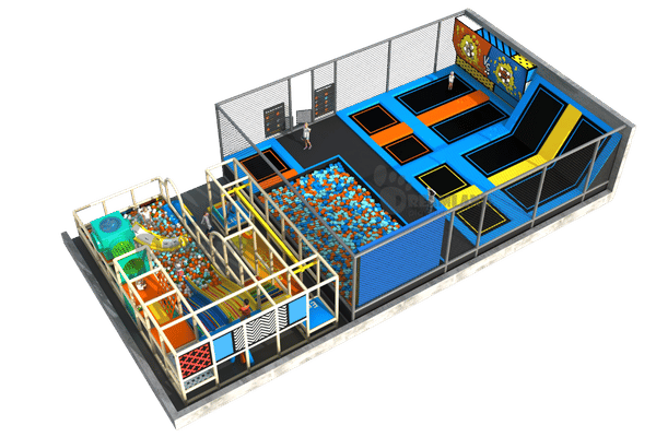 Church Playground Equipment Spatial Layout