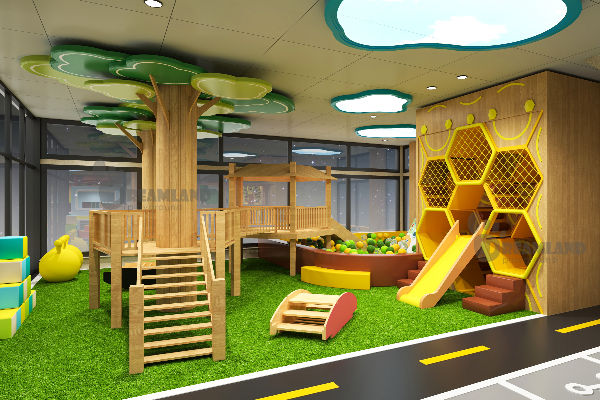 Daycare play area design