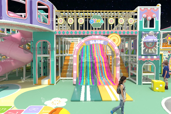 Mall entertainment zone