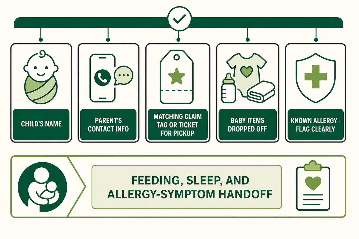 Check-In, Allergy Alerts, and Handoff Systems — DreamlandPlus