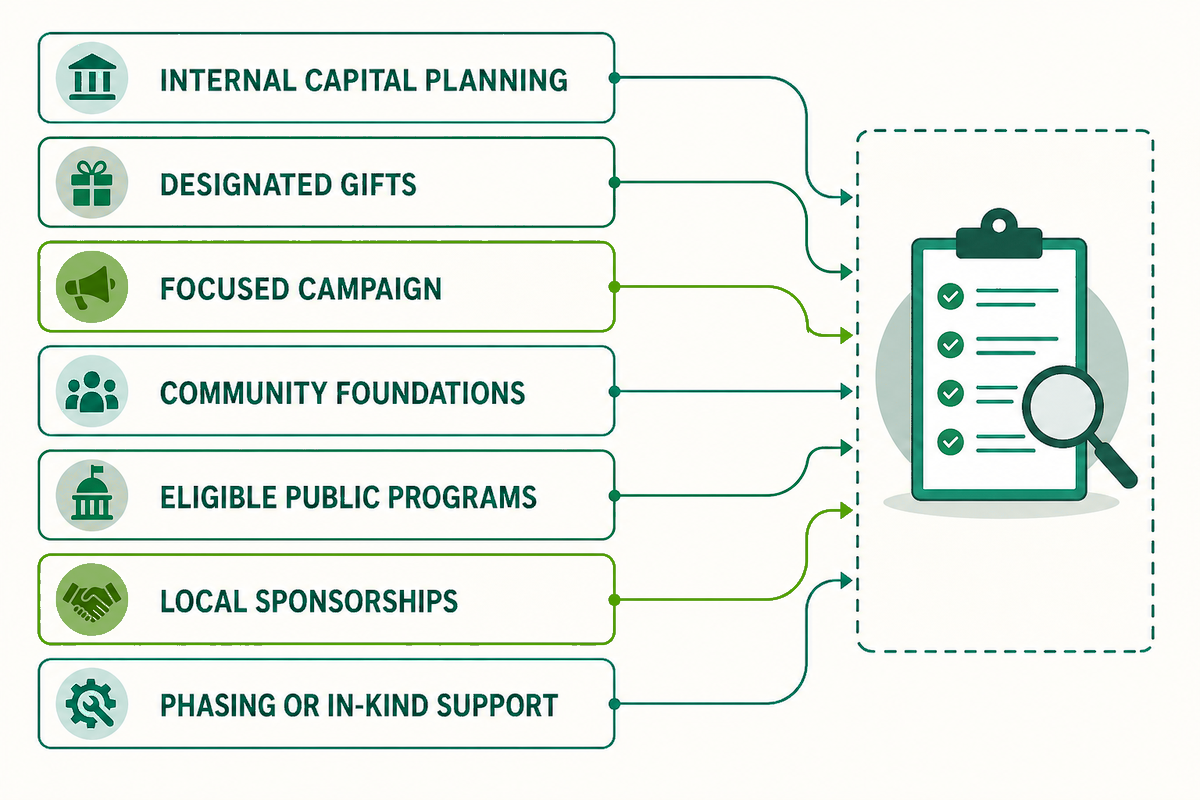 Research Seven Funding Routes With an Eligibility-First Screen — Dreamland