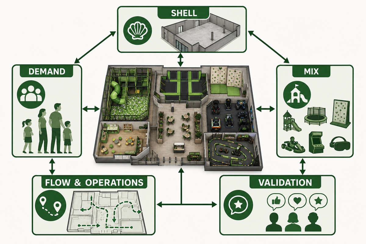 Treat the FEC Floor Plan as an Operating Model — Dreamland Playground