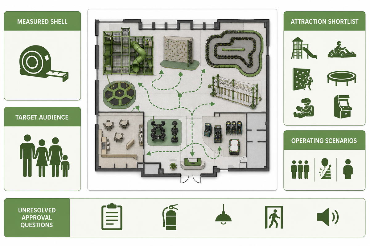 Turn assumptions into a project brief — Dreamland Playground
