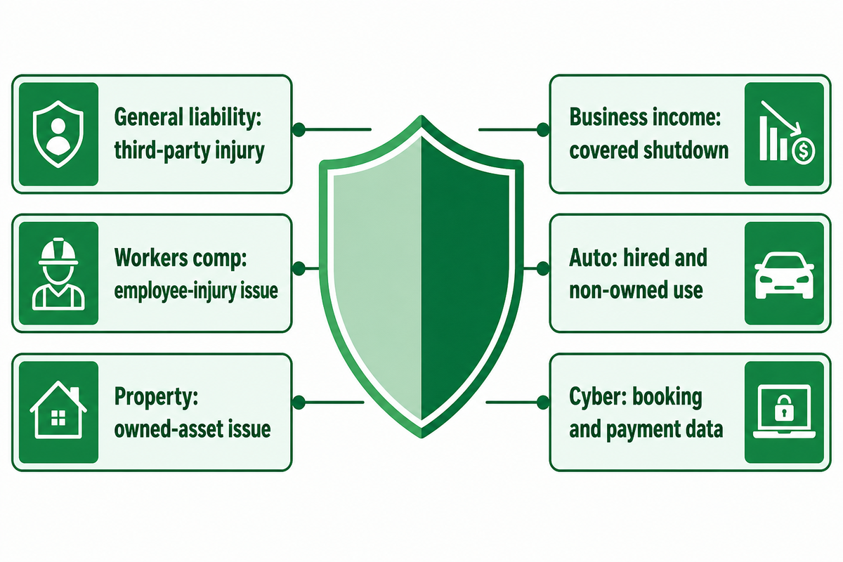 Other policies operators often confuse with liability coverage — Dreamland Playground