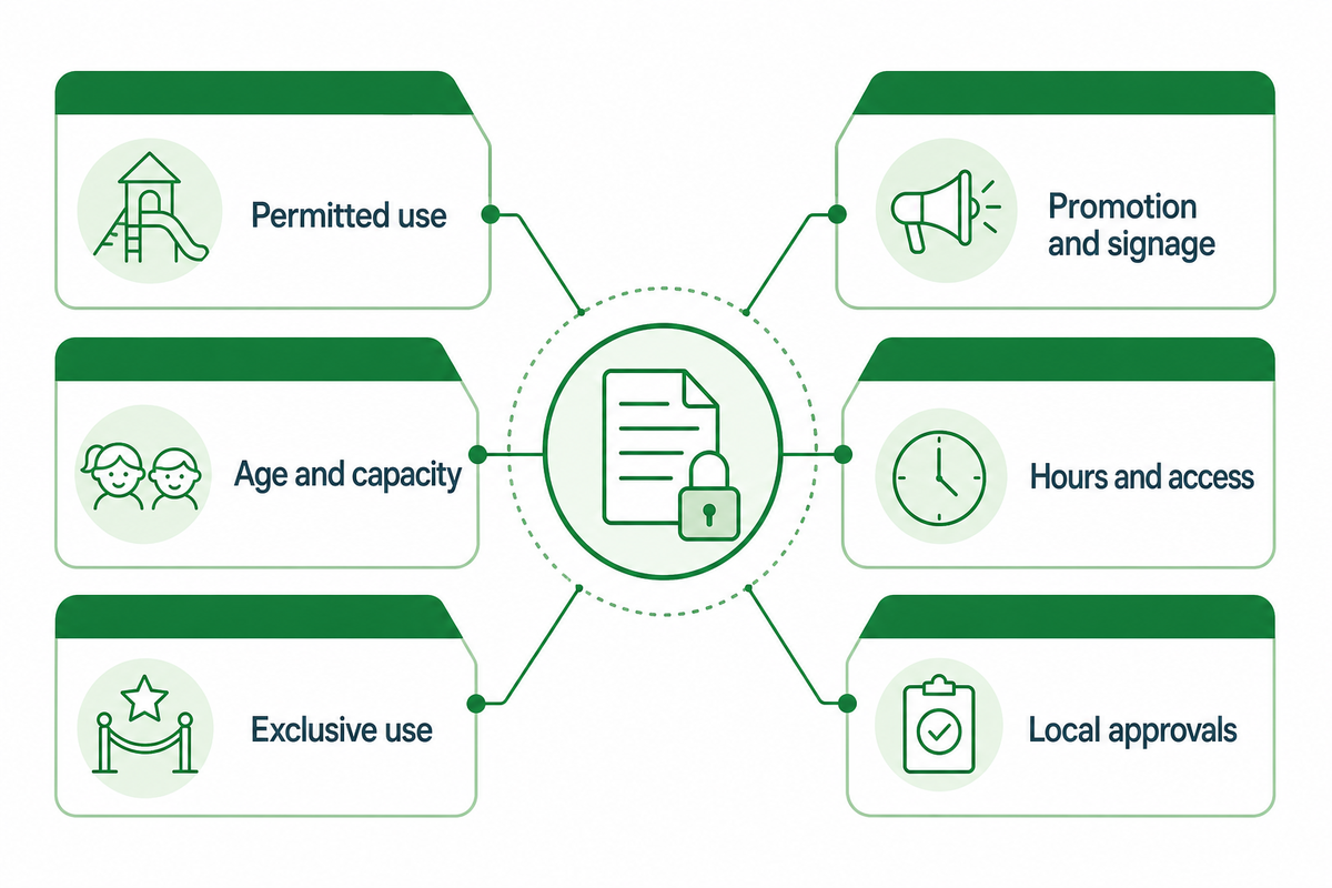 The Playground-Specific Clause Map — Dreamland Playground