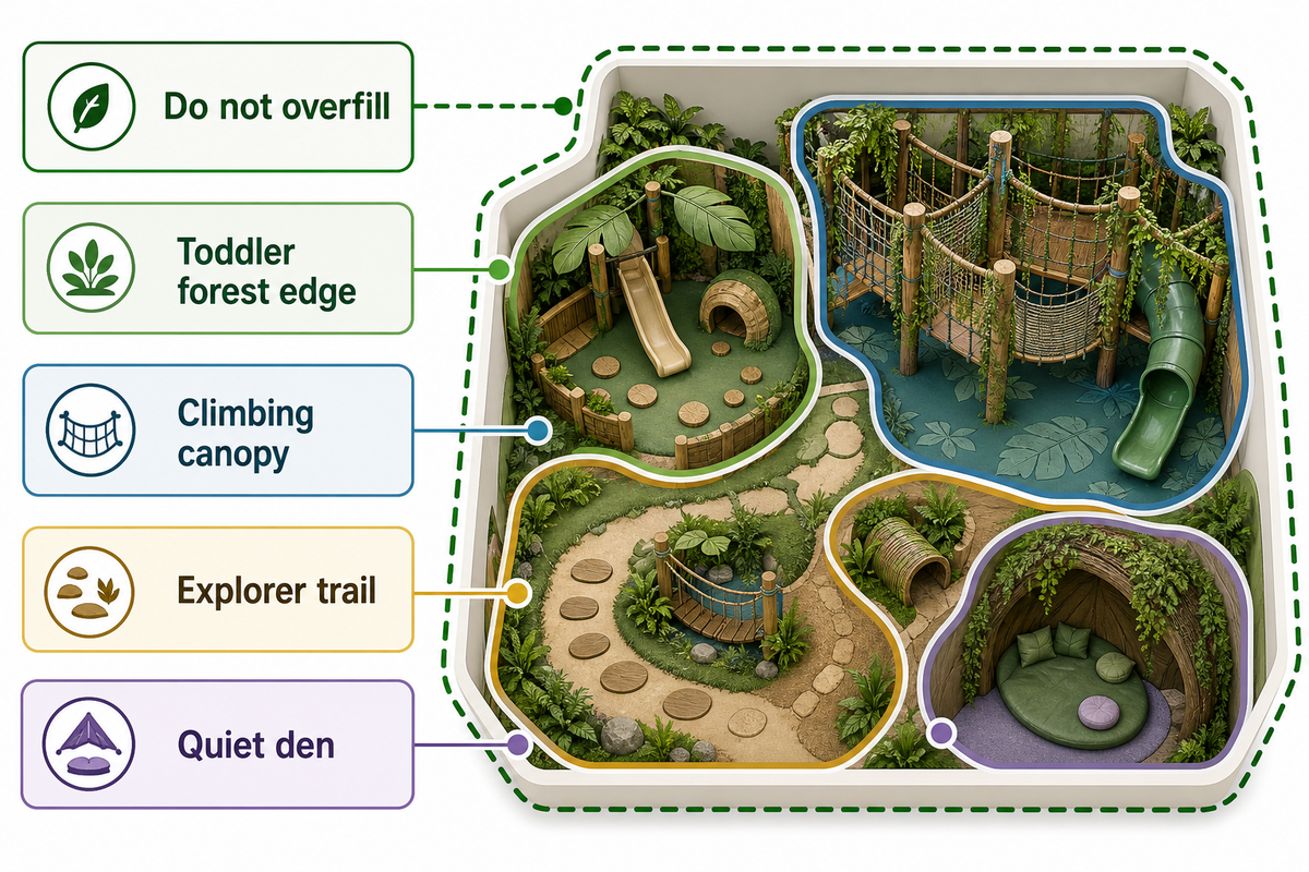 Jungle Theme: Layered Exploration For Longer Play — Dreamland Playground