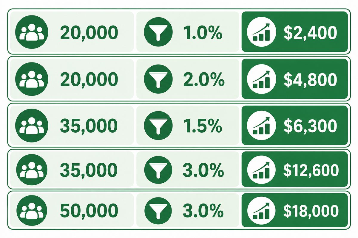 The Foot-Traffic-to-Revenue Sensitivity Grid — Dreamland Playground